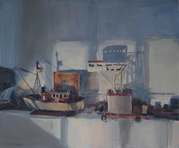 Peinture de Catherine Desvé (Scènes d'intérieur)