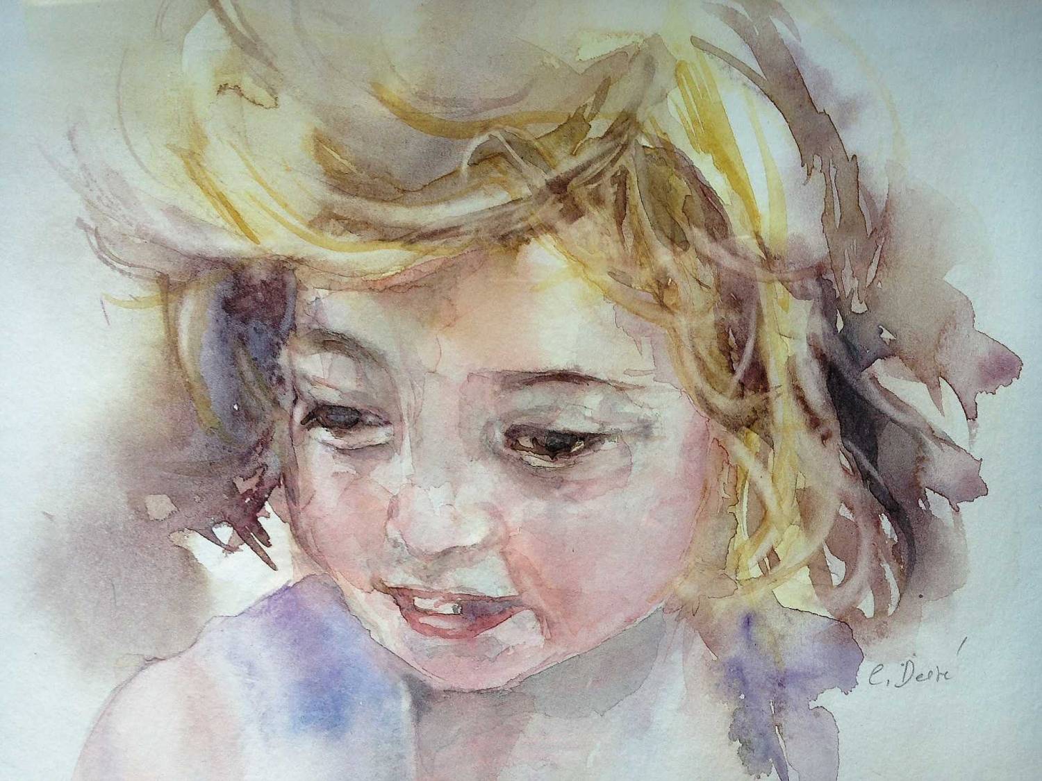 Peinture de Catherine Desvé (Portraits)